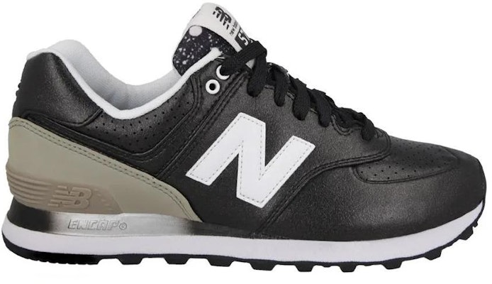 New Balance 574系列 減震防滑耐磨 低幫跑步鞋 女款 黑色 Order New Balance 574系列 減震防滑耐磨 低幫跑步鞋 女款 黑色