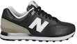 Order New Balance 574系列 減震防滑耐磨 低幫跑步鞋 女款 黑色
