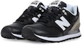 Lookbook New Balance 574系列 減震防滑耐磨 低幫跑步鞋 女款 黑色