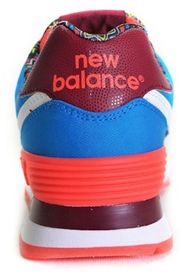 (W) New Balance 574 Siri Kasut Rendah Biru Jingga WL574SBE Shop (W) New Balance 574 Siri Kasut Rendah Biru Jingga WL574SBE