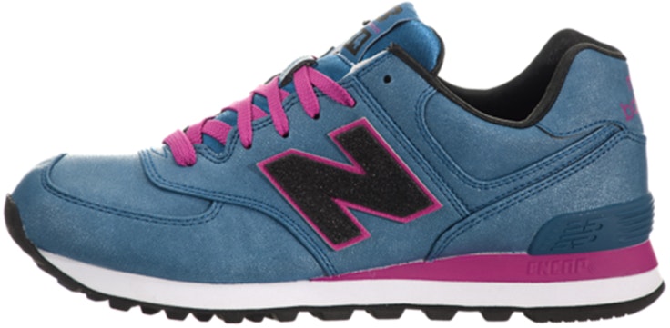Beli (Women) New Balance 574 Series Sneakers 'Blue Rose Red