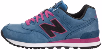 (Women) New Balance 574 Series Sneakers 'Blue Rose Red' WL574MBR (Women) New Balance 574 Series Sneakers 'Blue Rose Red' WL574MBR