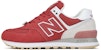 (W) New Balance 574 Merah/Putih WL574TAD