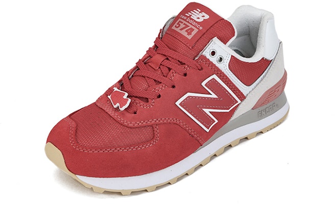 (W) New Balance 574 Merah/Putih WL574TAD Order (W) New Balance 574 Merah/Putih WL574TAD
