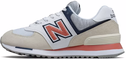 (Women) New Balance 574 Series 'Cream White Pink' WL574VAC