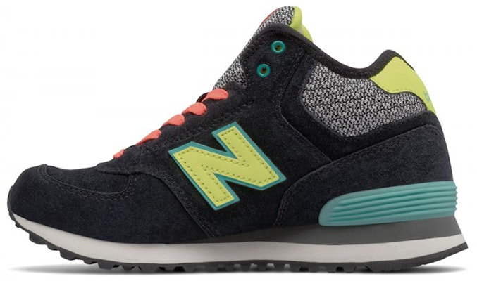 (Women) New Balance 574 Mid-Cut 'Black Neon' WH574WA Buy (Women) New Balance 574 Mid-Cut 'Black Neon' WH574WA