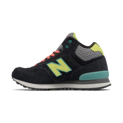 (W) NB 574 Mid-Cut 'Black Neon'