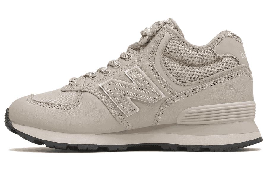 (W) NB 574 Series Mid Tops Cozy Wear-resistant Gray 'Grey/Gray'