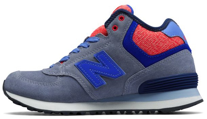 (W) New Balance 574 Corte Medio 'Gris Rojo Azul' WH574WC Buy (W) New Balance 574 Corte Medio 'Gris Rojo Azul' WH574WC