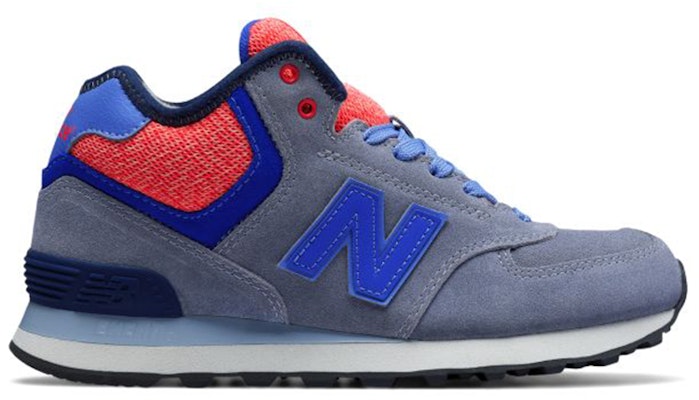 (W) New Balance 574 Corte Medio 'Gris Rojo Azul' WH574WC Order (W) New Balance 574 Corte Medio 'Gris Rojo Azul' WH574WC