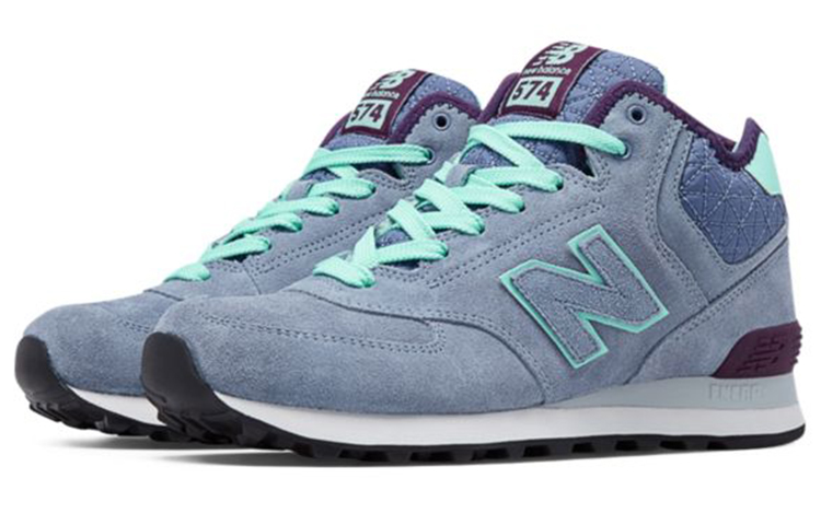 Lookbook (W) ニューバランス574ミッドカット 紫の遊び心 (NB574ミッドカット 紫) WH574PI