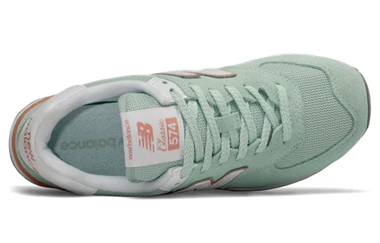 Lookbook (W) 뉴발란스 574 민트 오렌지 (New Balance 574 Mint Orange - most literal, under limit) WL574ESE