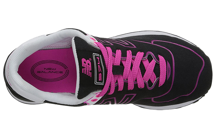 (W) NB 574 Neon Lights Low-Top Black/Red 圖 3