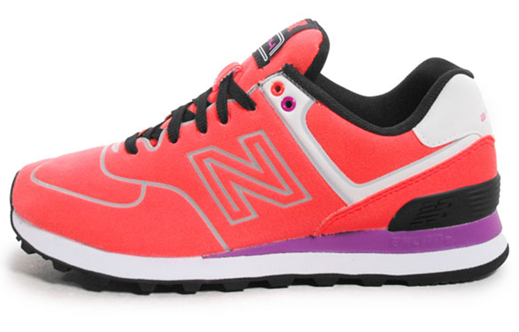 (W) NB 574 Neon Lights Sneakers 'Pink'