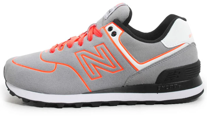 (W) New Balance 574 Neon Lights Kasut Kelabu 'Kelabu Oren' WL574NEP Buy (W) New Balance 574 Neon Lights Kasut Kelabu 'Kelabu Oren' WL574NEP