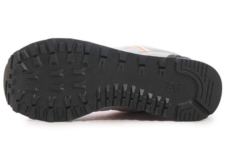 (W) NB 574 Neon Lights Sneakers Grey 'Gray Orange' 圖 4