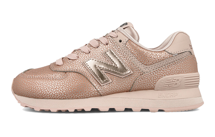 Buy (W) New Balance 574 Rosa/Dorado 'Gris' WL574SOJ