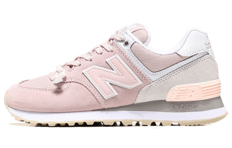 Buy New Balance NB 574 復古 耐磨透氣 低筒 跑步鞋 女款 貝殼粉