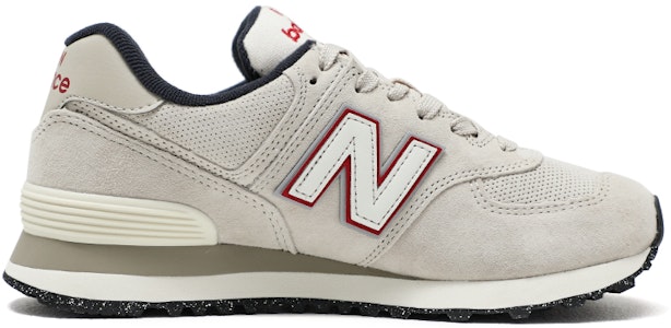 (W) New Balance 574 'Abu Merah Garis' WL574ER2 Order (W) New Balance 574 'Abu Merah Garis' WL574ER2