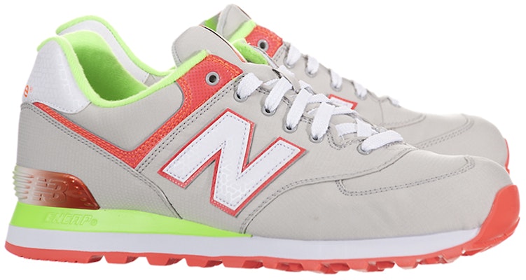 (W) New Balance 574 Alpine Corte Bajo Gris/Naranja/Verde 'Gris' WL574APN Order (W) New Balance 574 Alpine Corte Bajo Gris/Naranja/Verde 'Gris' WL574APN