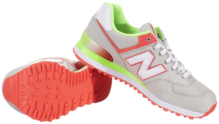 (W) New Balance 574 Alpine Corte Bajo Gris/Naranja/Verde 'Gris' WL574APN Shop (W) New Balance 574 Alpine Corte Bajo Gris/Naranja/Verde 'Gris' WL574APN
