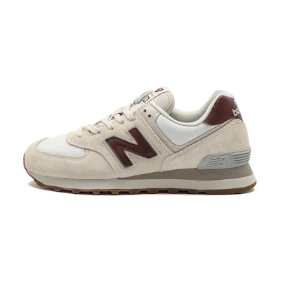 (W) NB NB 574 'Cream y Black'