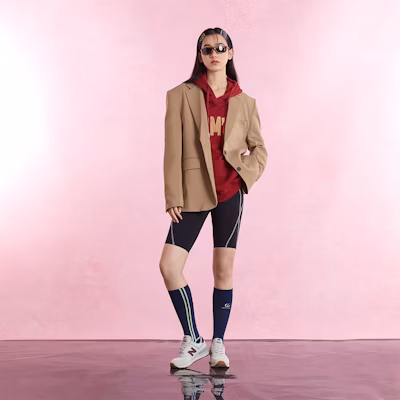 (Women) New Balance NB 574 'Cream y Black' WL574RCF-B Sizing (Women) New Balance NB 574 'Cream y Black' WL574RCF-B