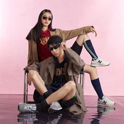 (Women) New Balance NB 574 'Cream y Black' WL574RCF-B 1