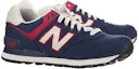 Order (W) New Balance 574 Rugby Low Cut Navy 'Biru' WL574RUN