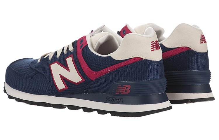 Lookbook New Balance 574 “Rugby” 低幫跑步鞋 女款 藏青色