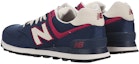 Lookbook (W) New Balance 574 Rugby Low Cut Navy 'Biru' WL574RUN