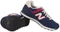 Shop (W) New Balance 574 Rugby Low Cut Navy 'Biru' WL574RUN