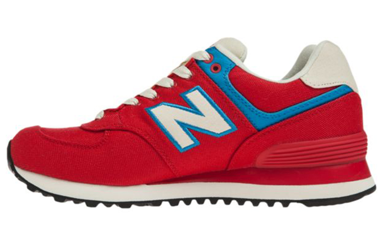 (Women) New Balance 574 Rugby Low Cut Red/Blue WL574RUR