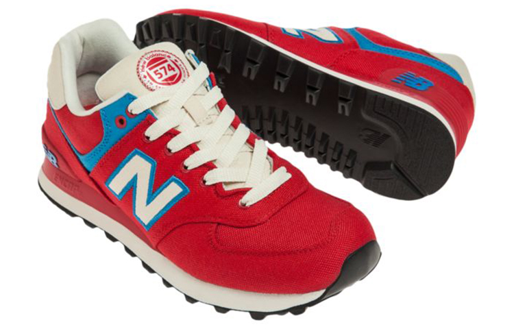(W) NB 574 Rugby Low Cut Red/Blue 圖 3