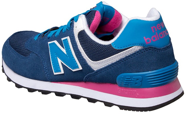 (W) ニューバランス574 ブルーホワイトピンク WL574MOY Lookbook (W) ニューバランス574 ブルーホワイトピンク WL574MOY