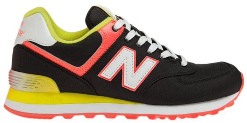 (W) New Balance 574 Serie Alpine Zapatillas Negro/Amarillo WL574APK Order (W) New Balance 574 Serie Alpine Zapatillas Negro/Amarillo WL574APK