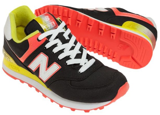(W) New Balance 574 Serie Alpine Zapatillas Negro/Amarillo WL574APK Shop (W) New Balance 574 Serie Alpine Zapatillas Negro/Amarillo WL574APK
