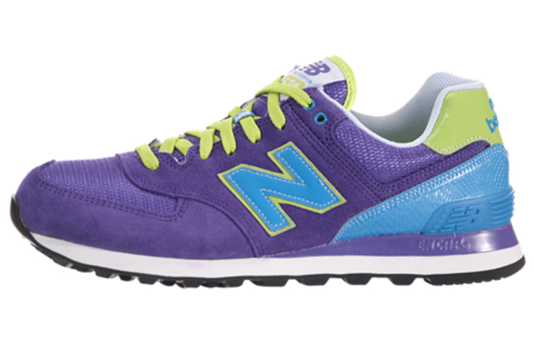 (W) NB 574 Series Carnival Sneakers /Blue 'Purple'