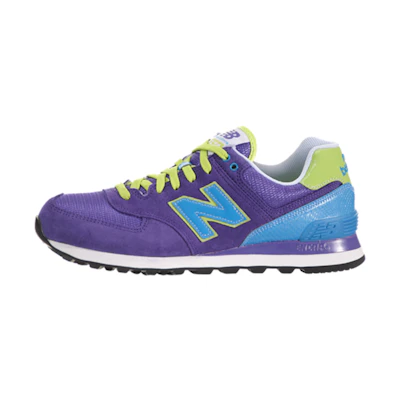 (W) NB 574 Series Carnival Sneakers /Blue 'Purple'