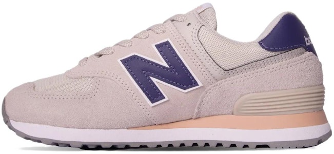 (W) New Balance 574 Seri Nyaman Tahan Aus Warna Pink Ungu WL574SV2 Buy (W) New Balance 574 Seri Nyaman Tahan Aus Warna Pink Ungu WL574SV2