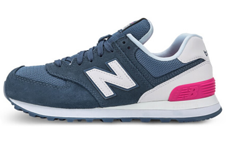 Buy (W) New Balance 574 Series Sepatu Rendah 'Biru Pink Putih' WL574CNB