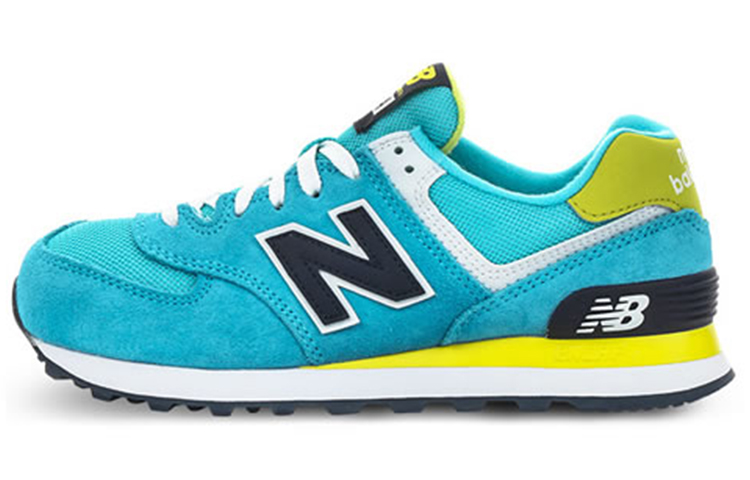 Buy (W) 新百伦574系列低帮 '蓝黄黑白' WL574CPS