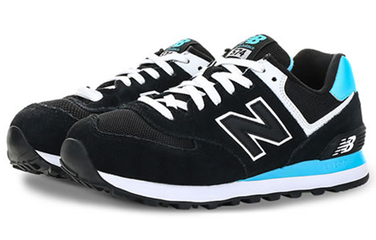 Order (W) ニューバランス574ローカット 黒/青 WL574CPA