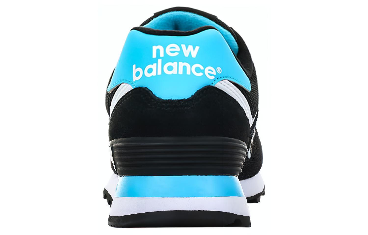 Shop (W) ニューバランス574ローカット 黒/青 WL574CPA