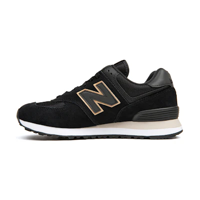 (W) NB 574 Series Low-Top Black