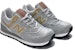 (W) New Balance 574 Siri Low-Top Perak/Emas WL574THJ