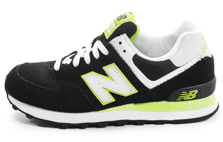 Buy (W) 뉴발란스 574 로우탑 그린/블랙 스니커즈 WL574KGA