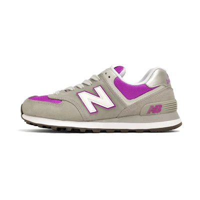 (W) NB 574 Series Low-Top Green/Blue/Purple