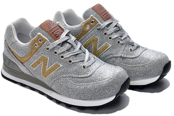 (W) ニューバランス574 シルバー/ゴールド WL574THJ Order (W) ニューバランス574 シルバー/ゴールド WL574THJ