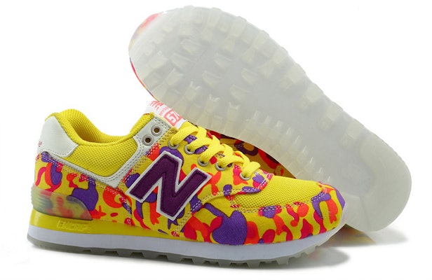 (W) New Balance 574 Serie Zapatillas Amarillas Bajas WL574HUB Shop (W) New Balance 574 Serie Zapatillas Amarillas Bajas WL574HUB
